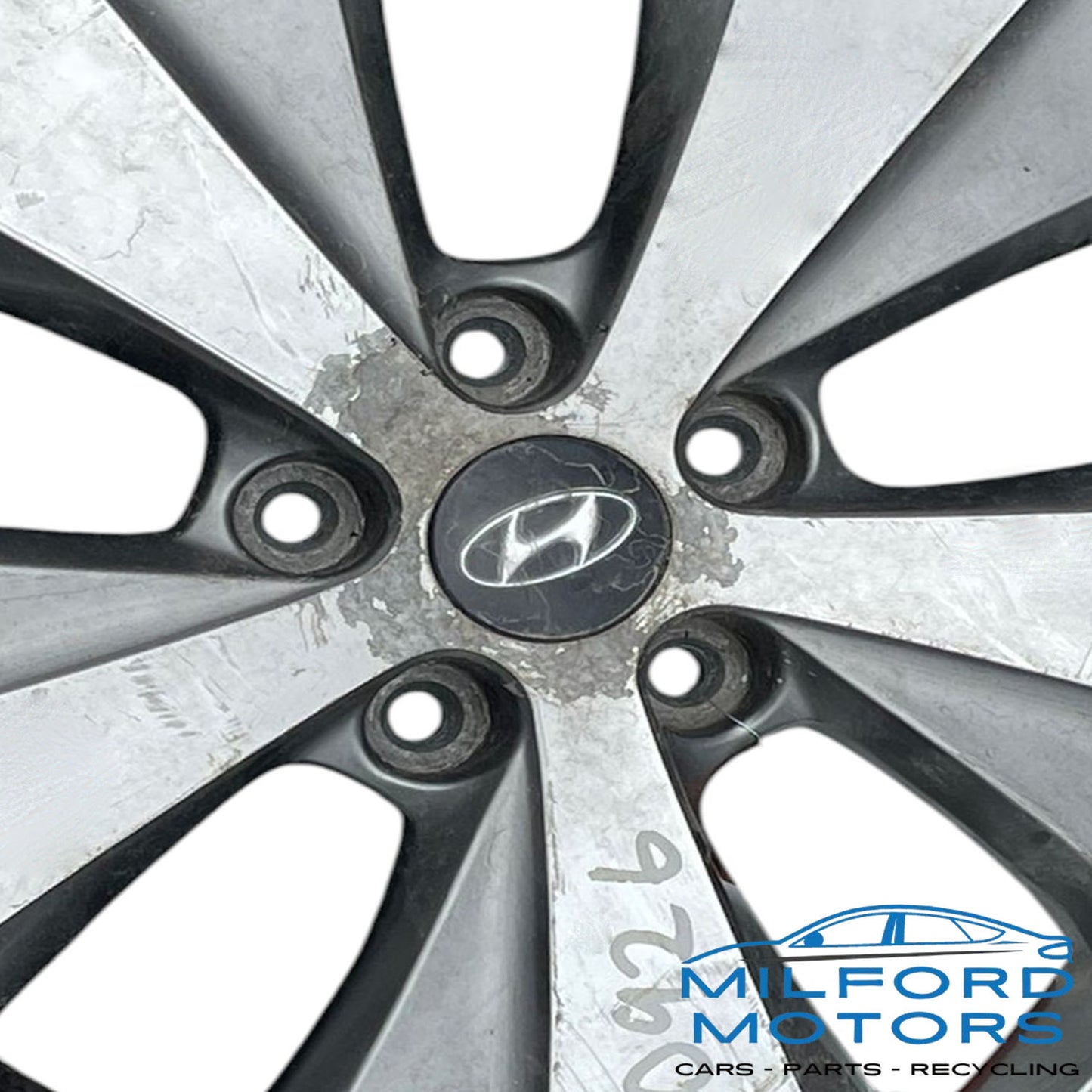 Alloy Wheel Rim 5 Spoke 17X6-1/2 Fits for 2011-2012 Hyundai Sonata Hybrid 2.4L