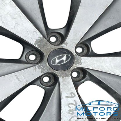 Alloy Wheel Rim 5 Spoke 17X6-1/2 Fits for 2011-2012 Hyundai Sonata Hybrid 2.4L