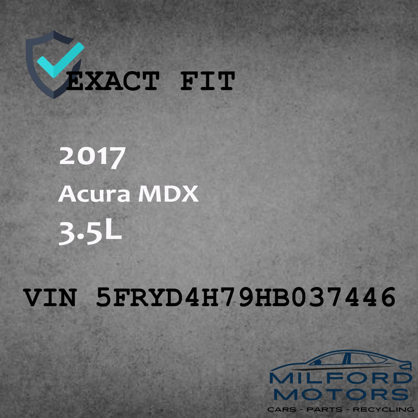 Alloy Machine Terna Wheel Rim 20X8 Fits for 2017-2020 Acura MDX 3.5L