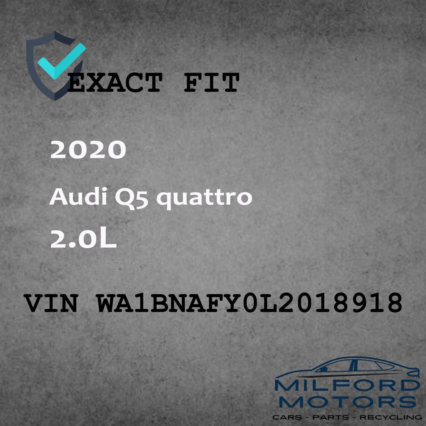 Alloy Triple Double Spoke Wheel Rim 20X8 Fits for 2008-2020 Audi Q5 2.0L