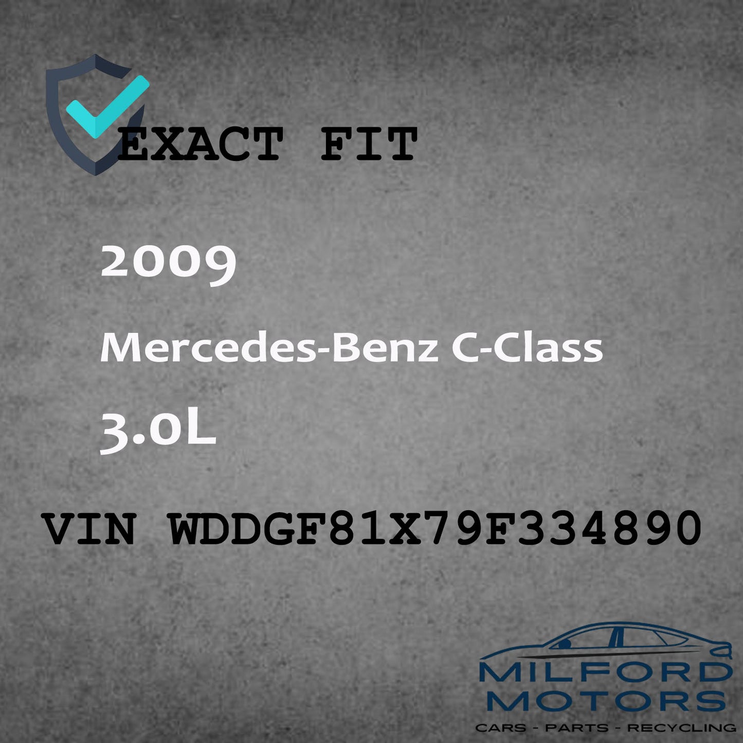 204 Type 5 Spoke Wheel Rim 20X8 Fits for 2008-2011 Mercedes-Benz C-Class 3.0L