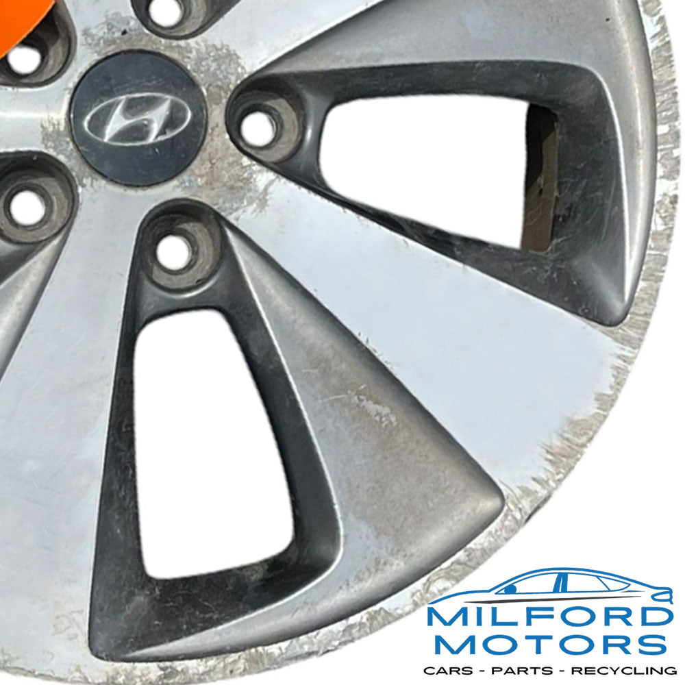 Alloy Wheel Rim 5 Spoke 17X6-1/2 Fits for 2011-2012 Hyundai Sonata Hybrid 2.4L