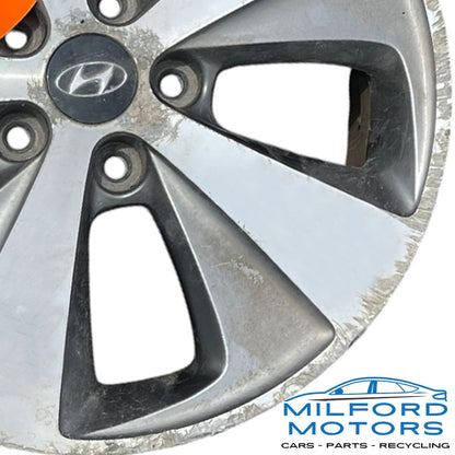 Alloy Wheel Rim 5 Spoke 17X6-1/2 Fits for 2011-2012 Hyundai Sonata Hybrid 2.4L