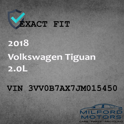 Wheel Rim 10 Spoke 17X7 Fits for 2018-2020 Volkswagen Tiguan S 4Motion 2.0L