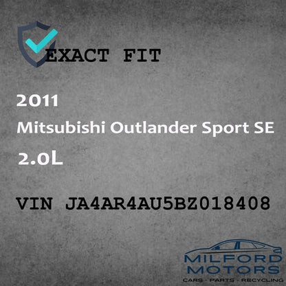 Black 10 Spoke Wheel Rim 18X7 Fits for for 2008-2011 Outlander Sport SE 2.0L