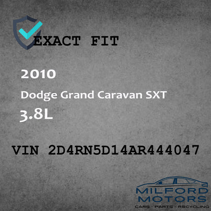 Driver Side Tail Light Fits for 2008-2010 Dodge Grand Caravan SXT 3.8L