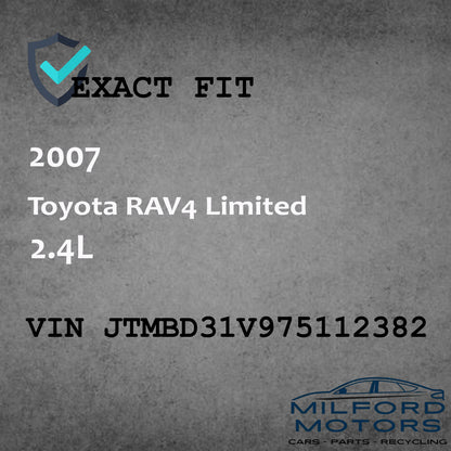 Right Passenger Side Tail Light Fits for 2006-2008 Toyota RAV4 Limited 2.4L