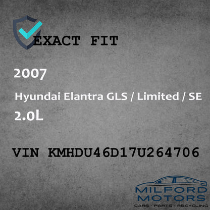 Left Driver Side Tail Light Fits for 2007-2010 Hyundai Elantra 2.0L