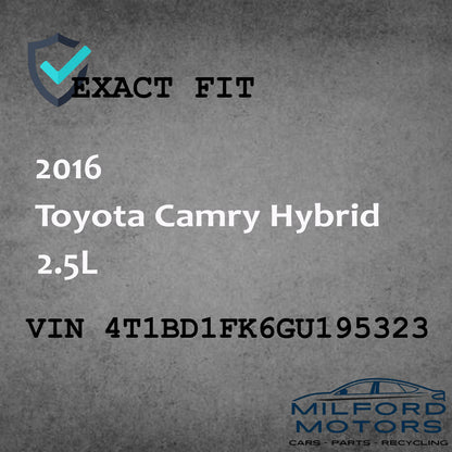 Left Driver Side Tail Light Fits for 2015-2017 Toyota Camry Hybrid 2.5L