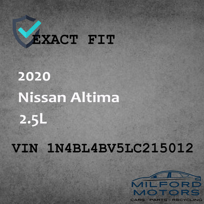 Left Driver Side Tail Light Fits for 2019-2025 Nissan Altima S 2.5L