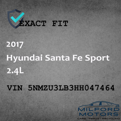 Right Passenger Side Tail Light Fits for 2017-2018 Hyundai Santa Fe Sport 2.4L