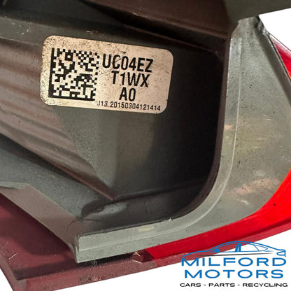 Right Passenger Side Tail Light Fits 2014-2016 Mercedes-Benz CLA CLA 250 2.0L