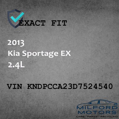 Left Driver Side Tail Light Fits for 2010-2013 Kia Sportage EX 2.4L