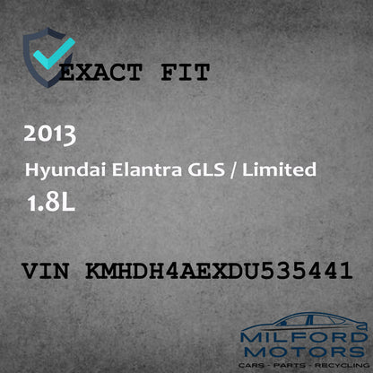 Right Passenger Side Tail Light Fits for 2011-2013 Hyundai Elantra 1.8L