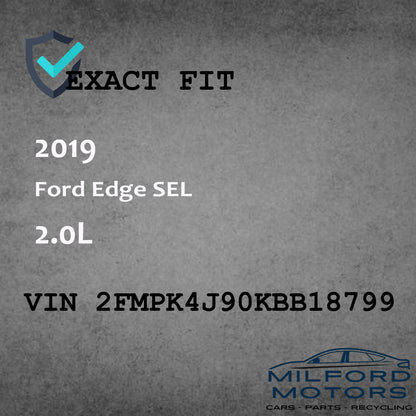 Left Driver Side Tail Light Fits for 2019-2024 Ford Edge SEL 2.0L