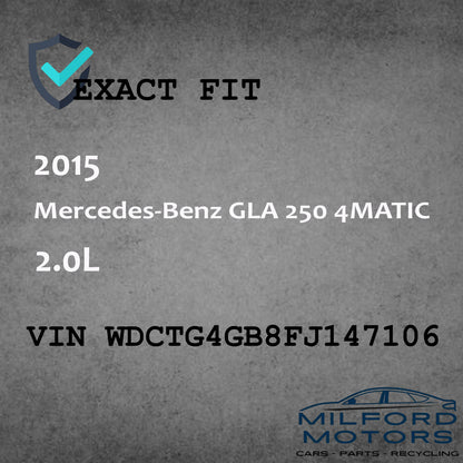 Right Passenger Side Tail Light Fits for 2015-2020 Mercedes-Benz GLA 250 2.0L