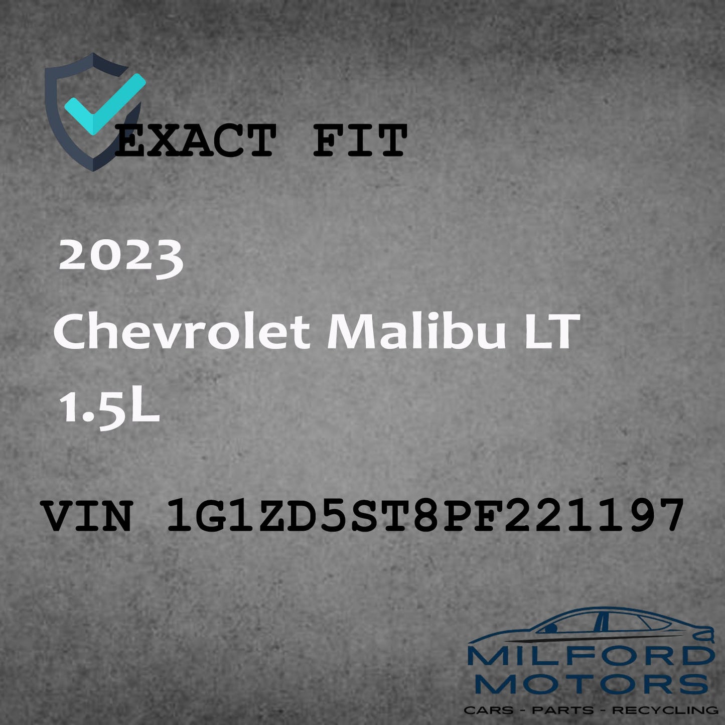 Driver Side View Mirror Fits for 2019-2025 Chevrolet Malibu LT 1.5L