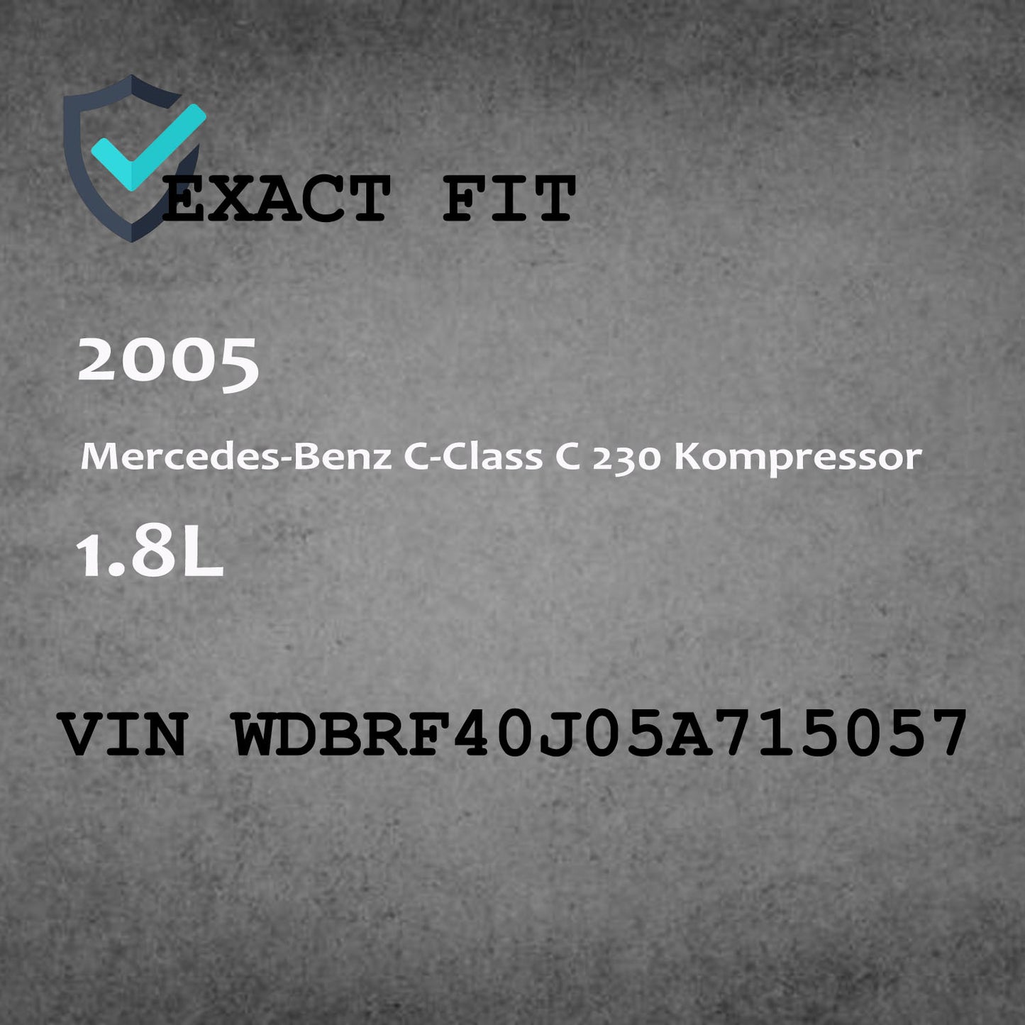 Passenger Side View Mirror Fits for 2001-2007 Mercedes-Benz C-Class C 1.8L