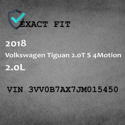 2018-2021 VW Tiguan Passenger Side Mirror Blue OEM  Power Adjust