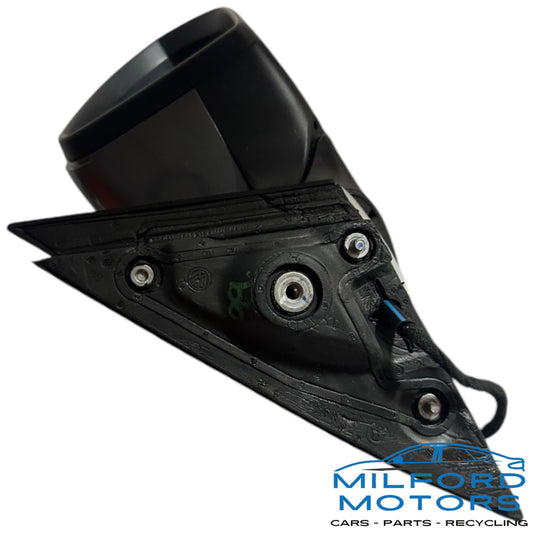 Passenger Side View Mirror Fits 19-24 VW Jetta W/O Memory,Turn Signal,Blind Spot