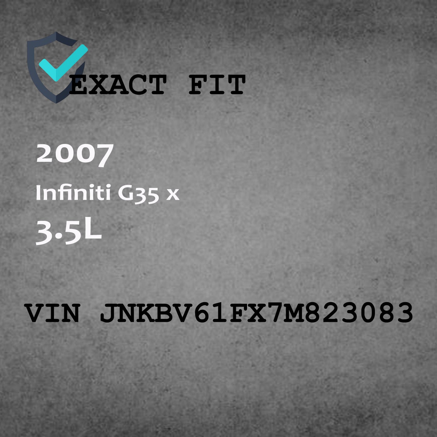 Passenger Side View Mirror Fits for 07-08 G35X 3.5L 4Dr w/o memory non-heated