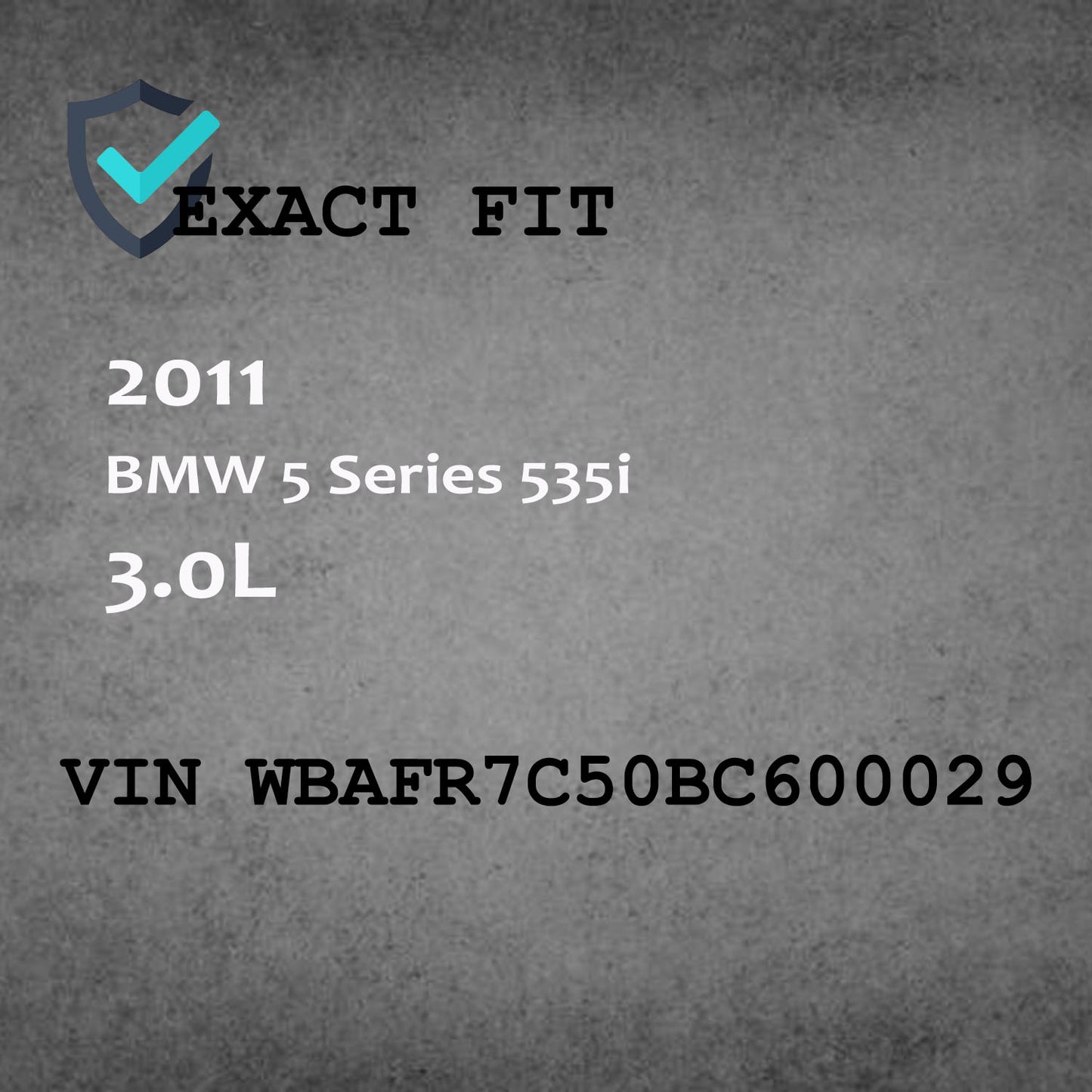 Driver Side View Mirror Fits for BMW 5 Series 535i 3.0L