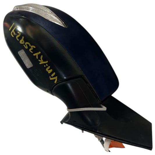 RH Blue Passenger Side View Mirror Fits for 2018-2019 Nissan Sentra