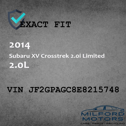 RH Passenger power heated side View Mirror Fits 2012-2014 XV Crosstrek Impreza