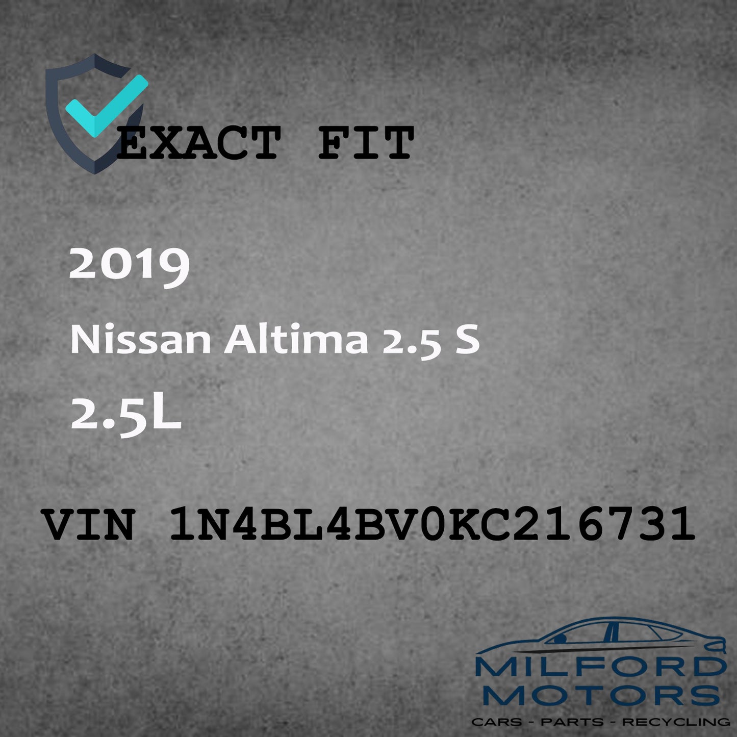 Passenger Side View Mirror Fits for 2019-2020 Nissan Altima 2.5L