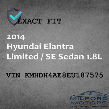 Engine ECM Electronic Control Module  Fits 2014-2016 Hyundai Elantra 1.8L