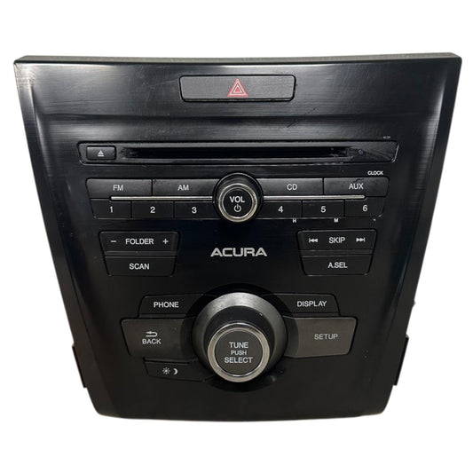 Used Radio Audio Receiver w/o Navigation 2016-2017 ILX Sedan 2.4L