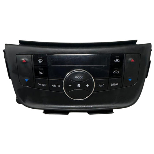 Single Zone Black Automatic Temperature Control Fits 17-2019 Nissan Sentra 1.8L