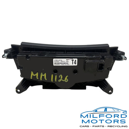 Single Zone Black Automatic Temperature Control Fits 17-2019 Nissan Sentra 1.8L