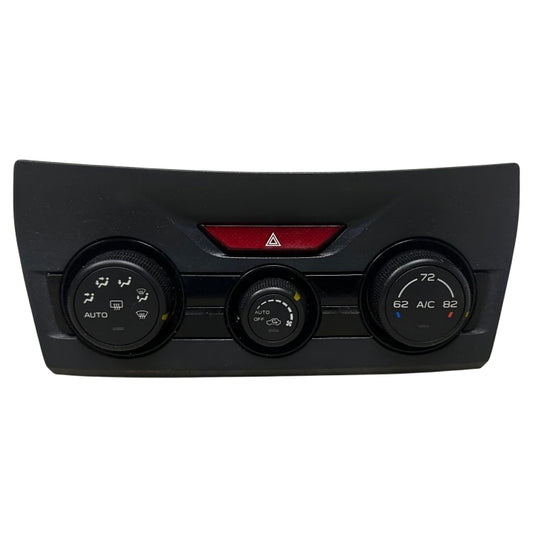 Black Manual Single Zone Temperature Control  2019-2021 Subaru Forester 2.5L
