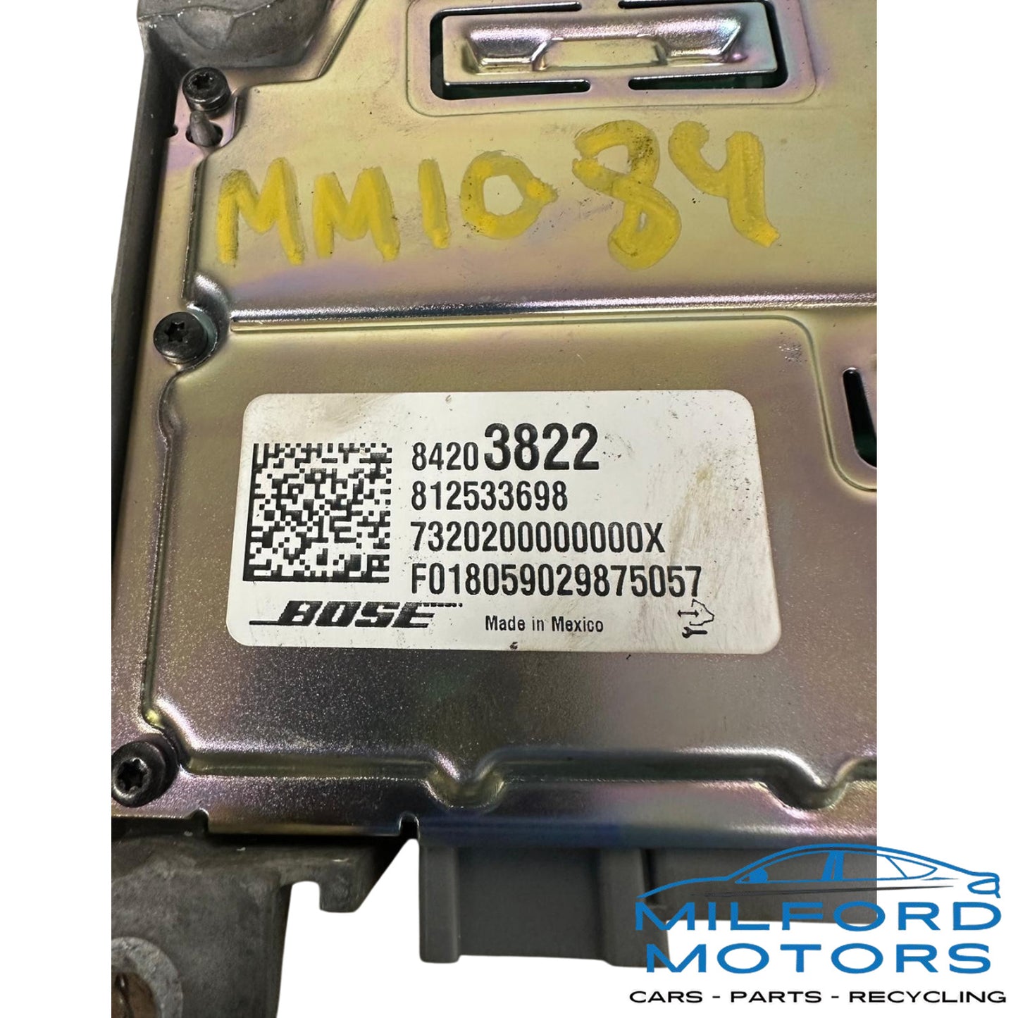 Used Audio Equipment Amplifier 2017-2018 Chevrolet Malibu LT Sedan 1.5L