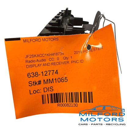 Used Audio Equipment Radio Receiver Fits 2019-2020 Subaru Forester 2.5L