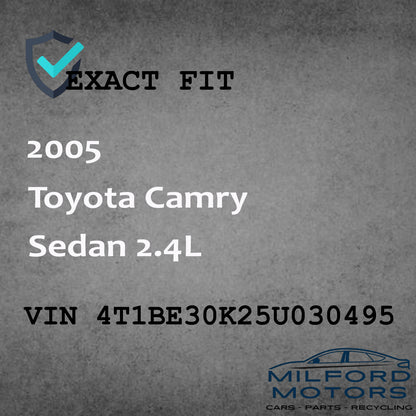 Front Door Switch Driver's Master (Window)  2005-2006 Toyota Camry Sedan 2.4L