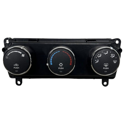Black Manual Temperature Control  2008-2009 Jeep Liberty Sport 3.7L