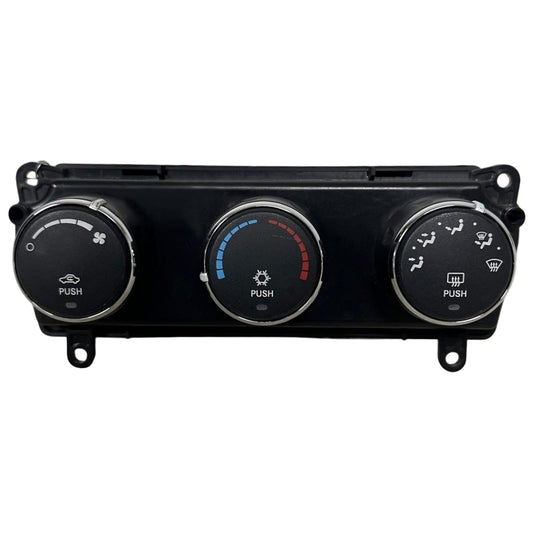 Black Manual Temperature Control  2008-2009 Jeep Liberty Sport 3.7L
