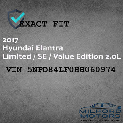 Electronic Control Module Engine/Motor - 2017-2018 Hyundai Elantra Sedan 2.0L