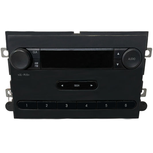 Radio Audio with Face Panel and Receiver Fits for 2012-2013 Ford E-250 4.6L