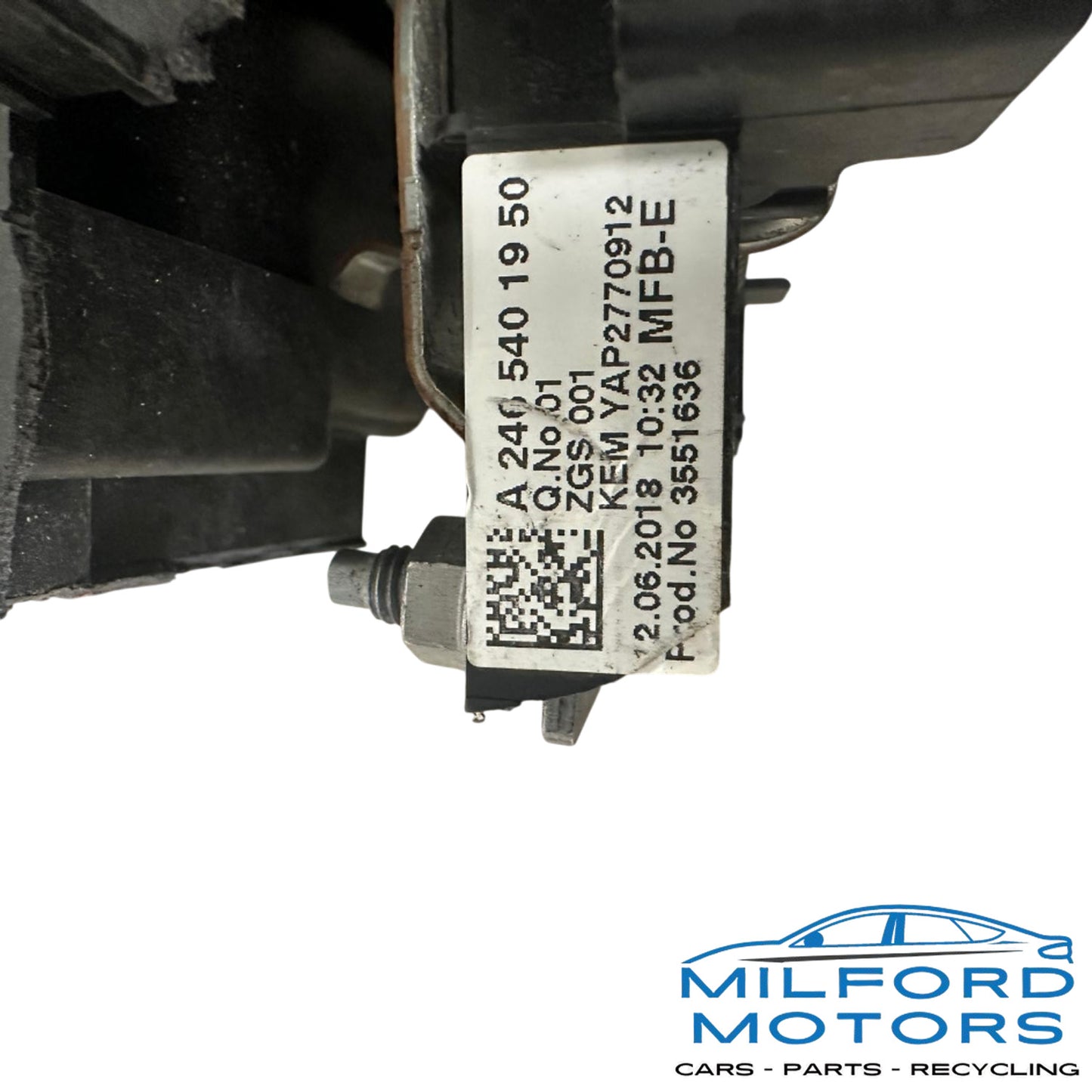 Fuse Box Engine Compartment 2013-2021 Mercedes-Benz CLA250 4MATIC Sedan 2.0L