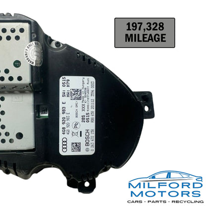 Instrument Speedometer Head/Cluster Fits 2012-2015 Audi A6  Sedan 2.0L