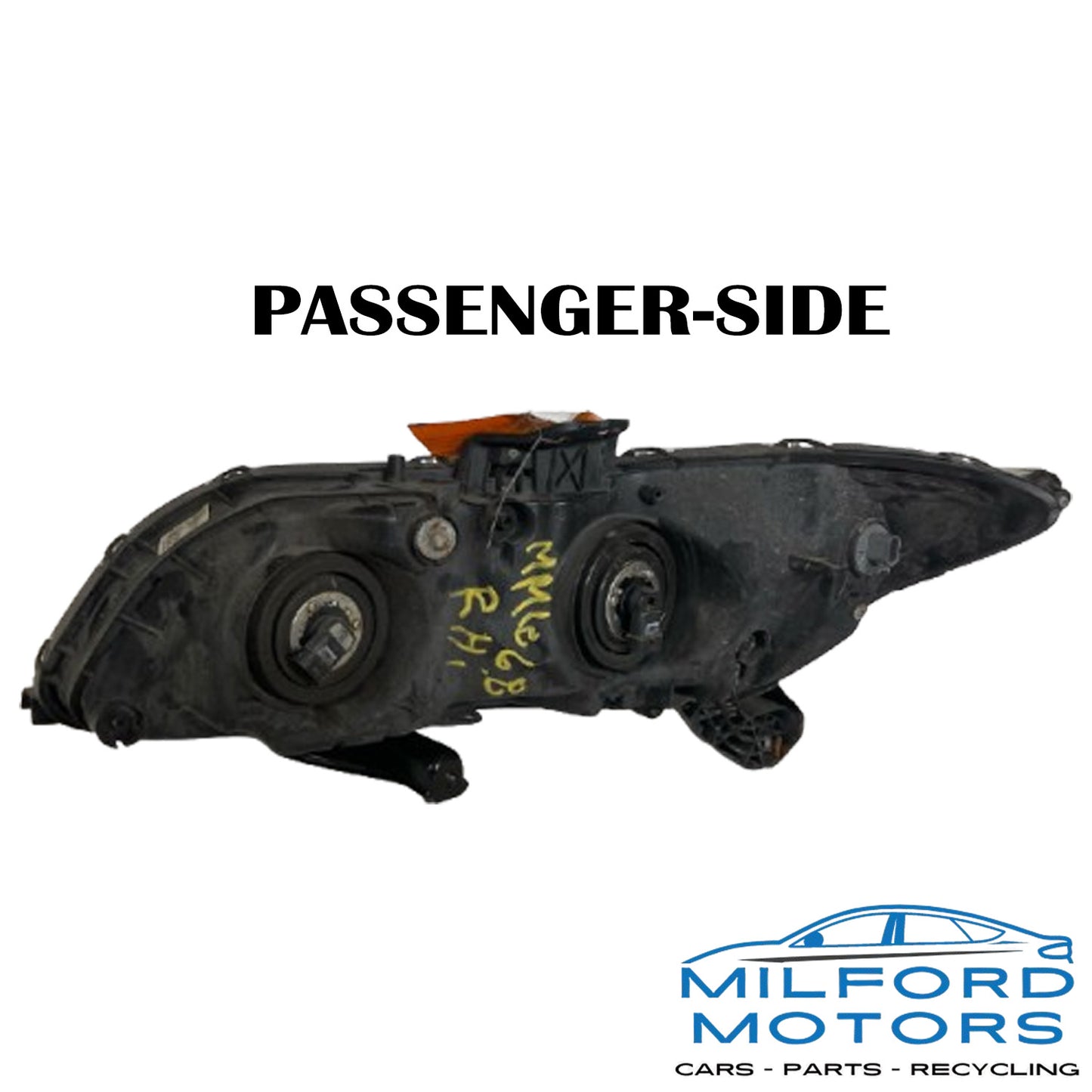 Passenger Side Headlight Assembly Fits 2013-2015 Civic LX Sedan 1.8L