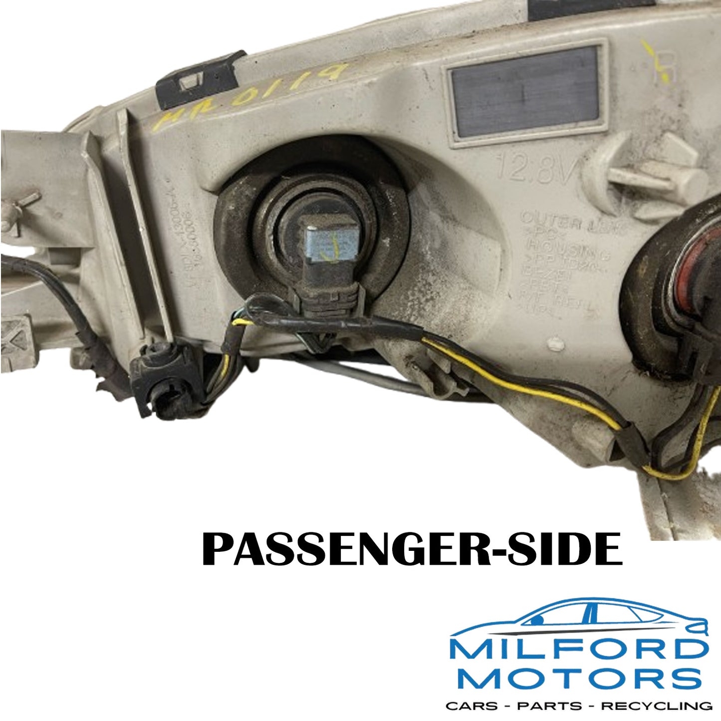 Passenger Side Headlamp Assembly 2008-2012 Chevrolet Malibu Hybrid 2.4L