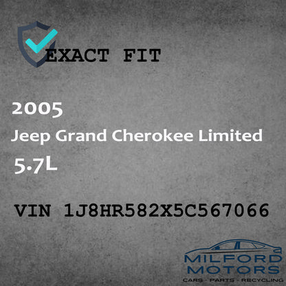 Driver Side View Mirror Fits 2005-2010 Jeep Grand Cherokee Limited 5.7L