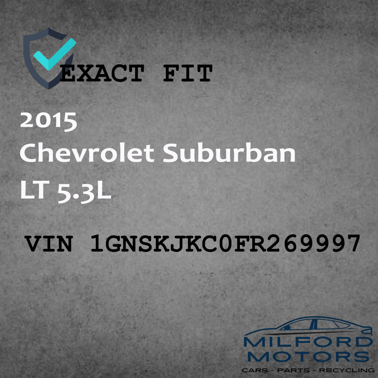 Engine Compartment Fuse Box Fits 2015-2020 Chevrolet Suburban1500 LT 5.3L