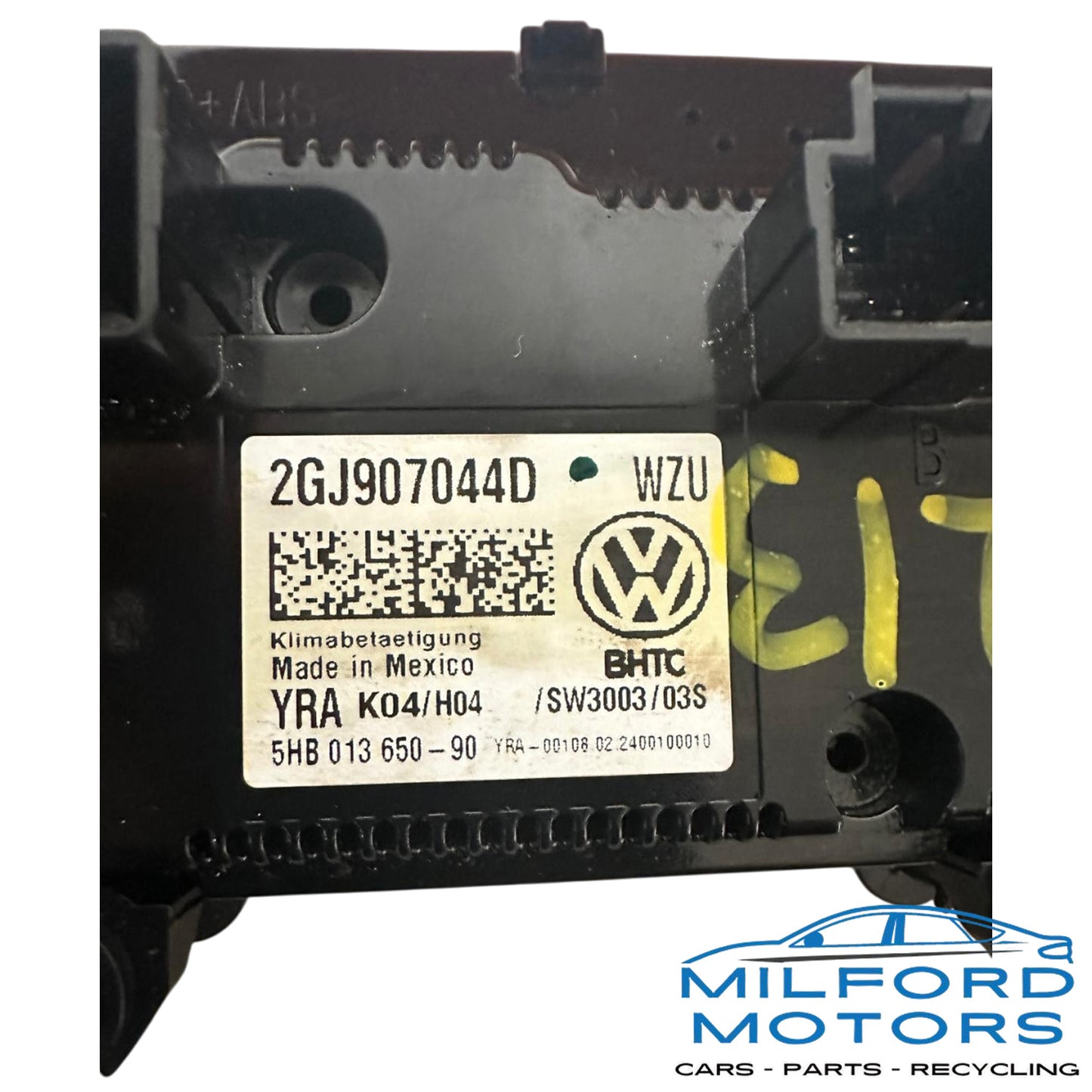 Temperature Control Switch 2024 Volkswagen Jetta