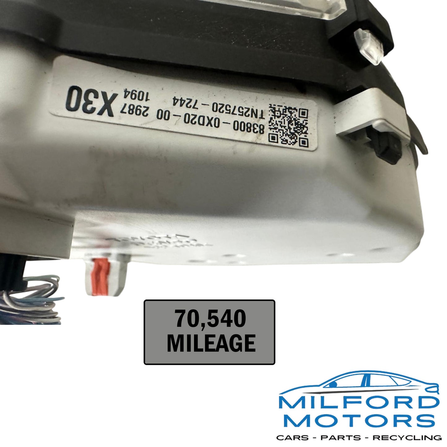 Instrument Speedometer Head/Cluster Fits 2018-2020 Toyota Camry 2.5L