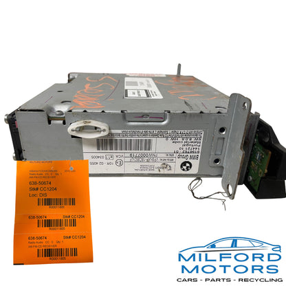 OEM Audio Equipment Radio Receiver AM/FM/CD Fits 2008-2010 BMW 528i xDrive